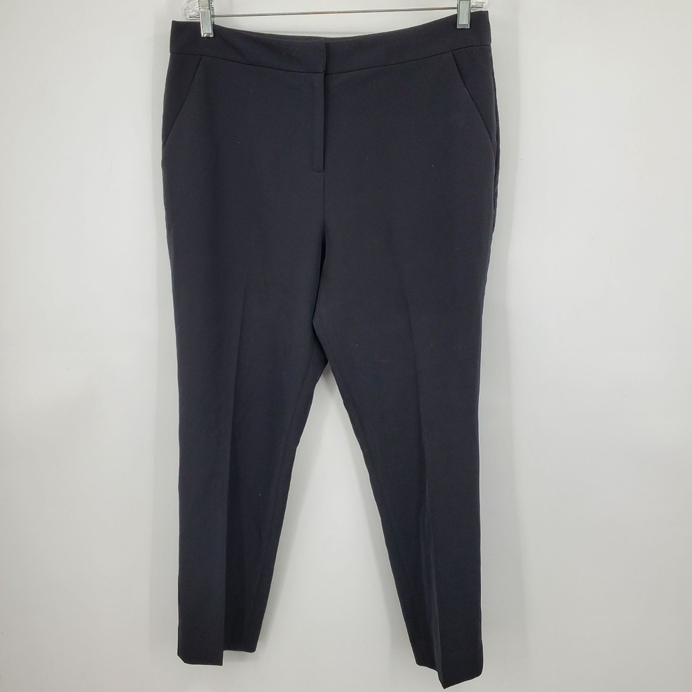 Boston Proper Women's Black Formal Ankle Formal Dress Pants Size‎ 14